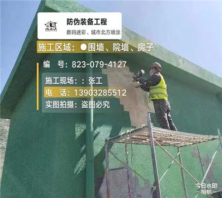 广西设备迷彩喷涂,迷彩漆施工