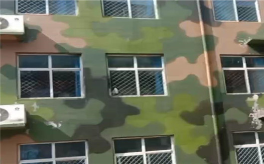广西墙面军用迷彩施工方案