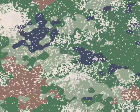 广西星空迷彩漆施工聚焦园区围墙、